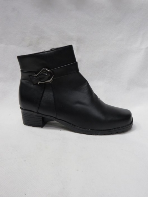 Botki damskie ocieplane na obcasie (36-42) 2213 BLACK