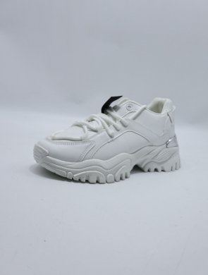 Buty sportowe damskie na płaskim (36-41) SJ2338-2 WHITE