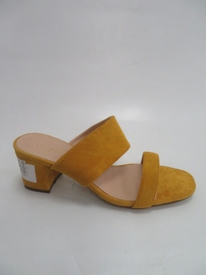 Klapki damskie na obcasie (36-41) FD-195 YELLOW