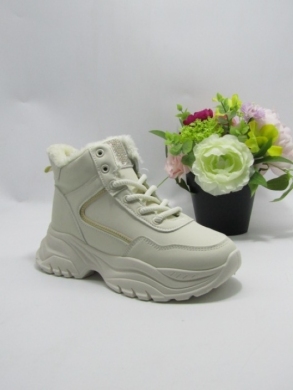 Buty sportowe damskie ocieplane (36-41) AF23-215 BEIGE