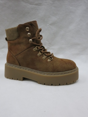 Botki damskie na płaskim (36-41) Z1192 CAMEL