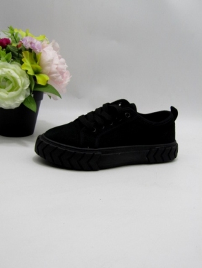 Trampki damskie na płaskim (36-41) UB02 ALLBLACK