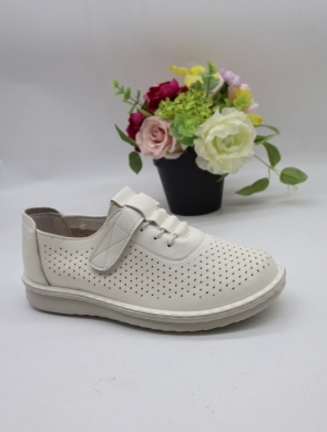 Półbuty damskie na płaskim (36-41) 60771-3 WH