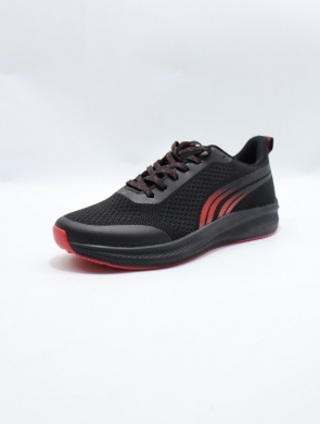 Buty sportowe męskie (41-46) T2368 BLACK/RED