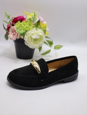 Mokasyny damskie na płaskim (36-41) H8-973 BLACK