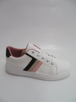 Buty sportowe damskie na płaskim (36-41) 281 PINK/BLACK