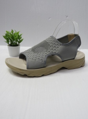 Sandały damskie na płaskim (39-43) DX8129 GREY