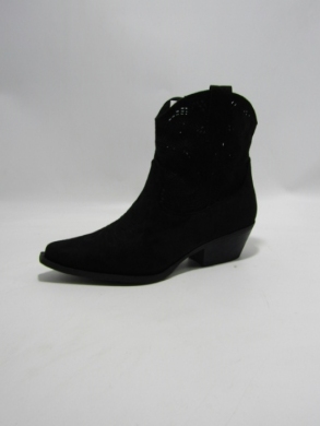 Botki damskie na obcasie (36-41) YL214 BLACK