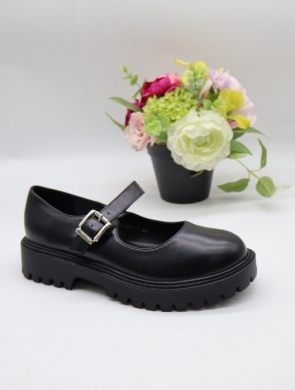 Sandały damskie na płaskim (36-41) L11-258 BLACK