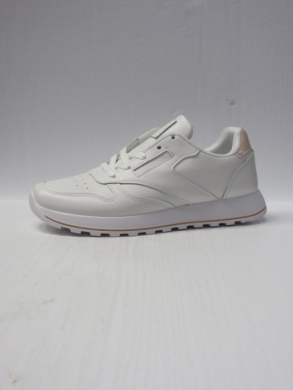 Buty sportowe damskie na płaskim (36-41) H013 WHITE/PINK