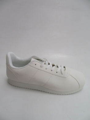 Buty sportowe damskie na płaskim (36-41) D06-P3 PURE WHITE