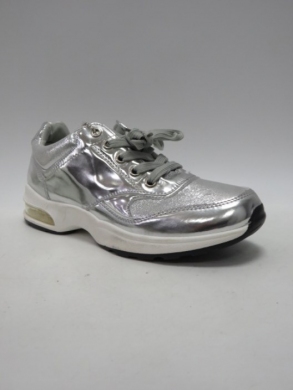Buty sportowe damskie na płaskim (36-41) 7725 SILVER