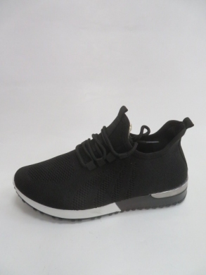 Buty sportowe damskie na płaskim (36-41) A23 BLACK