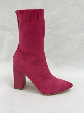 Kozaki damskie na obcasie (36-41) JRX2108 PINK