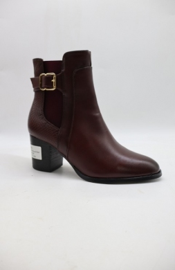 Botki damskie ocieplane na obcasie (36-41) BA-619 ROYALRED