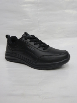Buty sportowe damskie na płaskim (36-41) LXC8445 BLACK