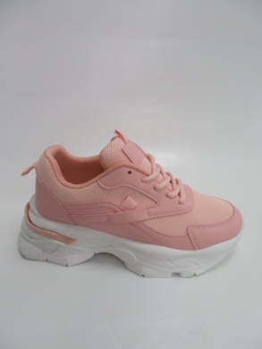 Buty sportowe damskie na płaskim (37-41) S219 PINK