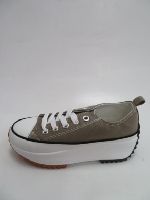 Trampki damskie na koturnie (36-41) VL137 GREEN