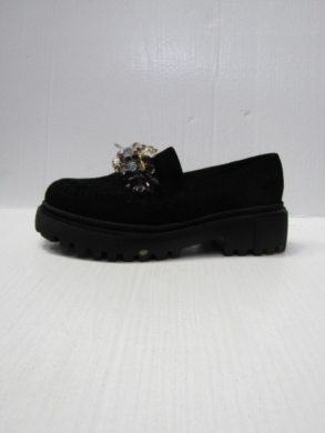 Mokasyny damskie na płaskim (36-41) 8007 BLACK