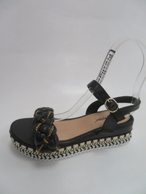 Sandały damskie na płaskim (36-41) CK221 BLACK