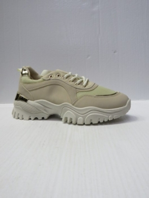 Buty sportowe damskie na płaskim (36-41) A-15 BEIGE