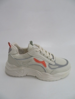 Sneakersy damskie niskie (36-42) E585-5 BEIGE