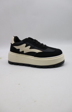 Buty sportowe damskie na płaskim (36-41) 25802 BLACK
