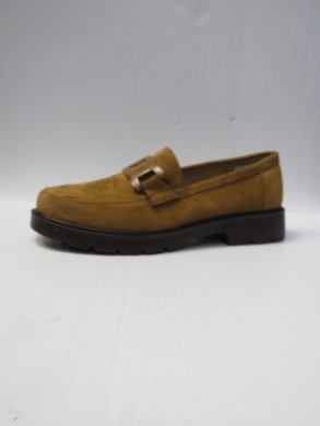 Mokasyny damskie na płaskim (36-42) 2727-3 CAMEL