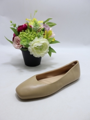Baleriny damskie (37-42) 3543-3 APRICOT