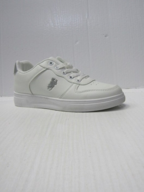 Buty sportowe damskie na płaskim (36-41) 2418-82 WHITE/LGREY