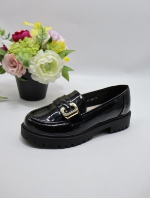 Mokasyny damskie na płaskim (36-41) 1664 BLACK