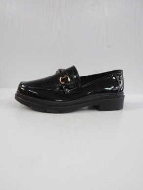 Mokasyny damskie na płaskim (36-41) 3R0035 BLACK