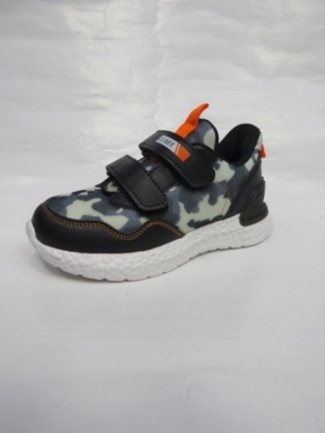 Buty sportowe chłopięce (28-33) F-36 BLACK/ORAN