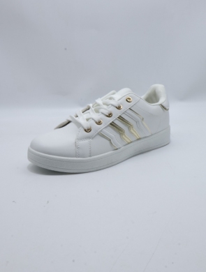 Buty sportowe damskie na płaskim (36-41) DD-316 WH/GOLD