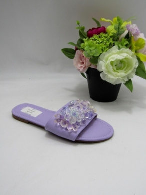 Klapki damskie na płaskim (36-41) 2511 PURPLE