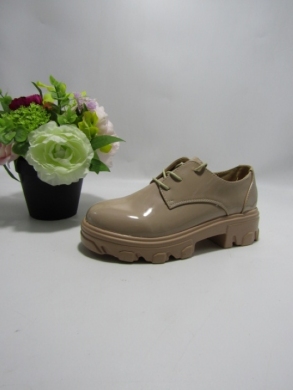 Półbuty damskie na płaskim (36-41) BL6550 NUDE