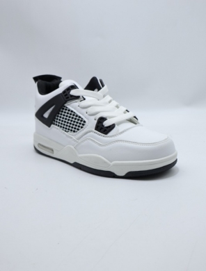 Buty sportowe młodzieżowe (36-41) D660-N WH/BLACK