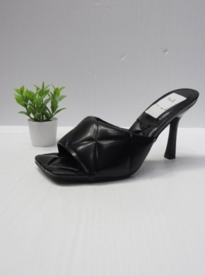 Klapki damskie na szpilce (36-41) 5395-1 BLACK