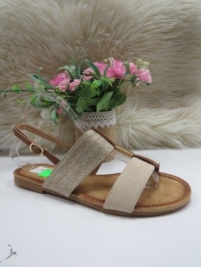 Sandały damskie na płaskim (36-41) MK-97 BEIGE