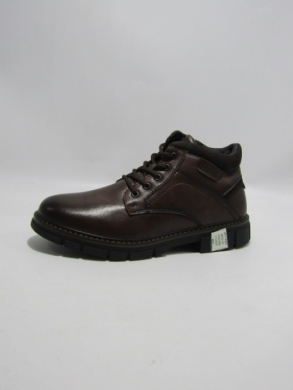 Botki męskie ocieplane (40-45) 62003-3 BROWN
