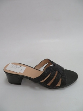Klapki damskie na obcasie (36-41) FD-187 BLACK