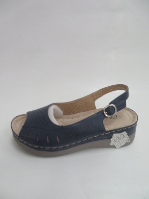 Sandały damskie na koturnie (36-42) W516-11 BLUE