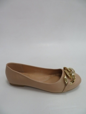 Baleriny damskie na płaskim (36-41) JSZ-150 BEIGE