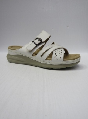 Klapki damskie na koturnie (36-41) B0236 WHITE