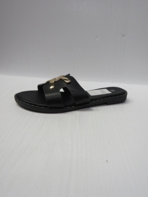 Klapki damskie na płaskim (36-41) CB2130 BLACK