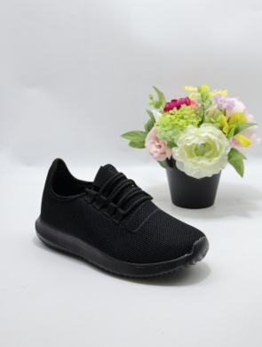 Buty sportowe damskie na płaskim (36-41) DN18-2 BL/BL
