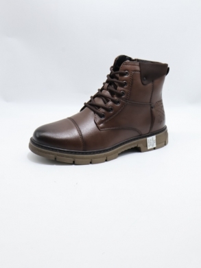 Botki męskie ocieplane (40-45) 62017-3 BROWN