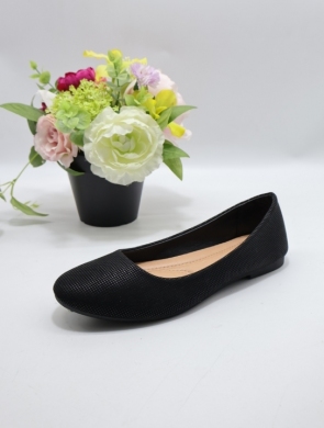 Baleriny damskie (36-42) 3440-1 BLACK