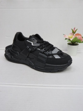 Buty sportowe damskie na płaskim (36-41) BL356 BLACK