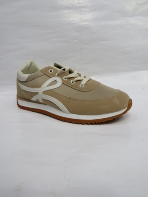 Buty sportowe damskie na płaskim (36-41) 8728 KHAKI